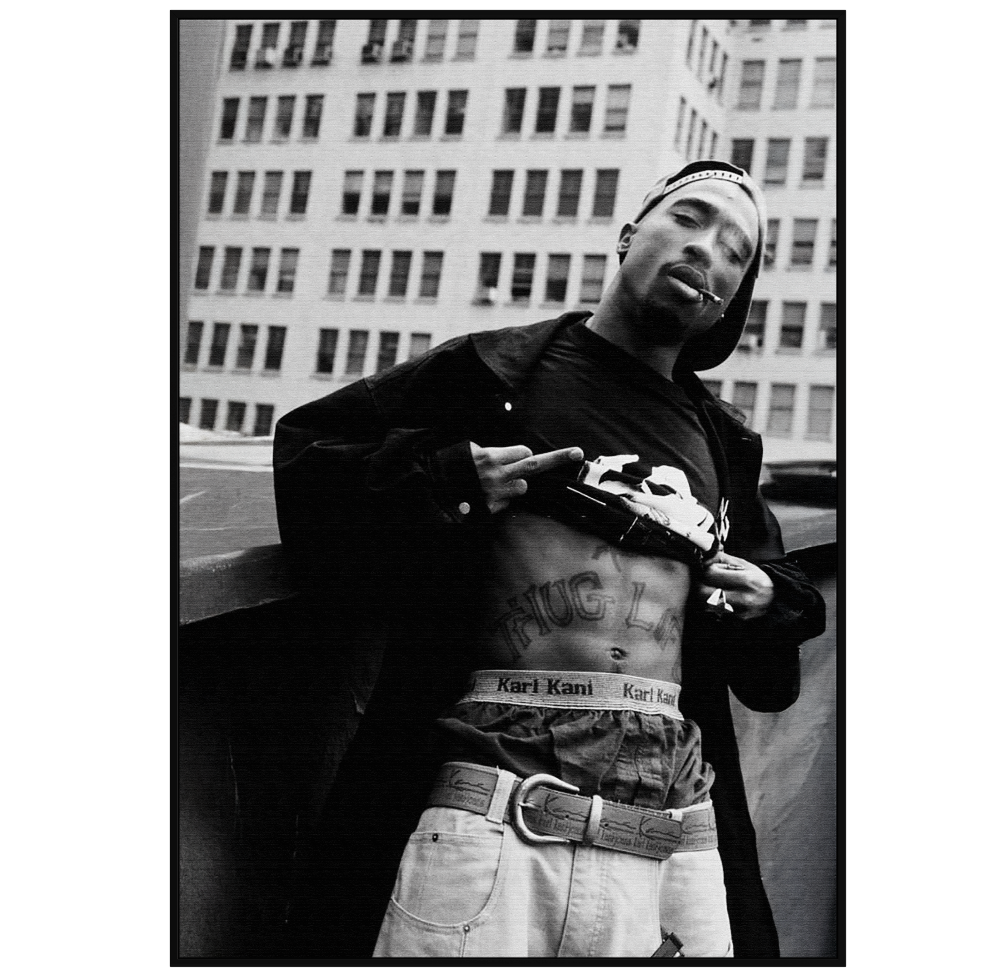 Plakat "2Pac" SCIANA - VisualVerses