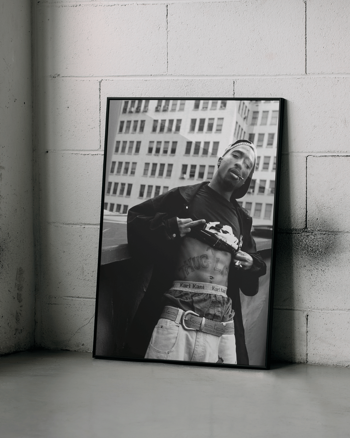 Plakat "2Pac" SCIANA - VisualVerses