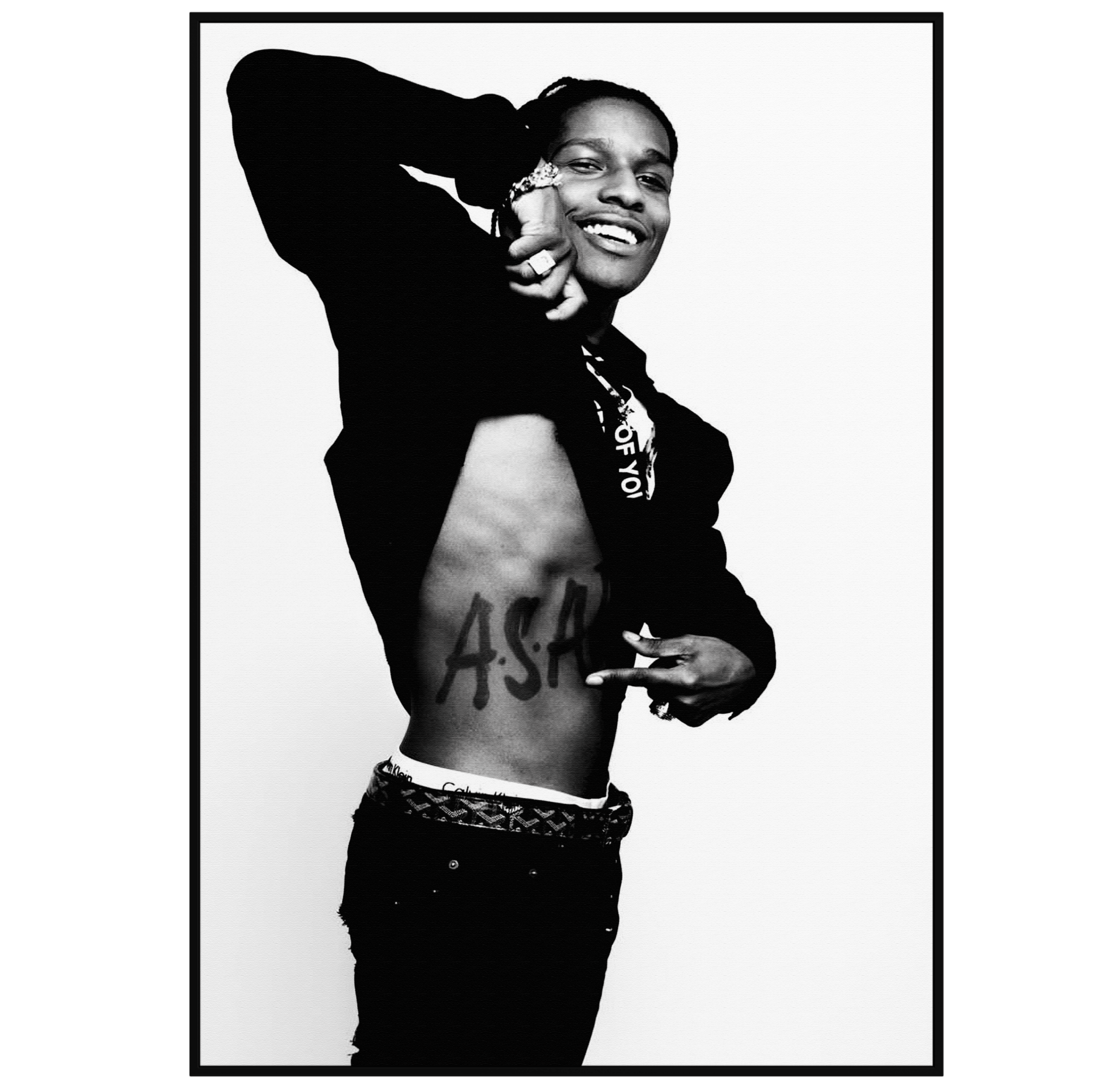Plakat "ASAP Rocky - Tattoo" - VisualVerses