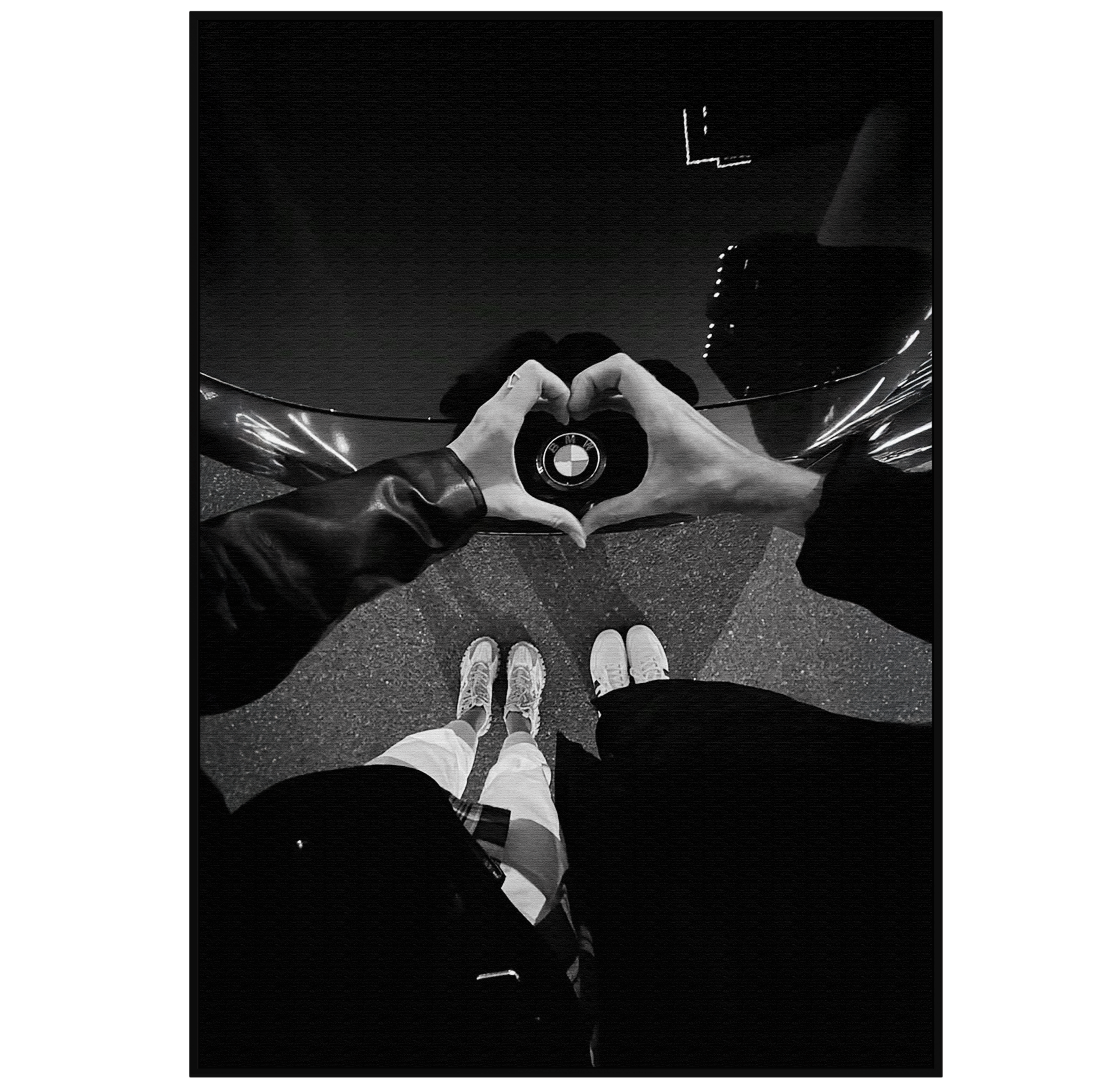 Plakat "BMW - Heart" - VisualVerses