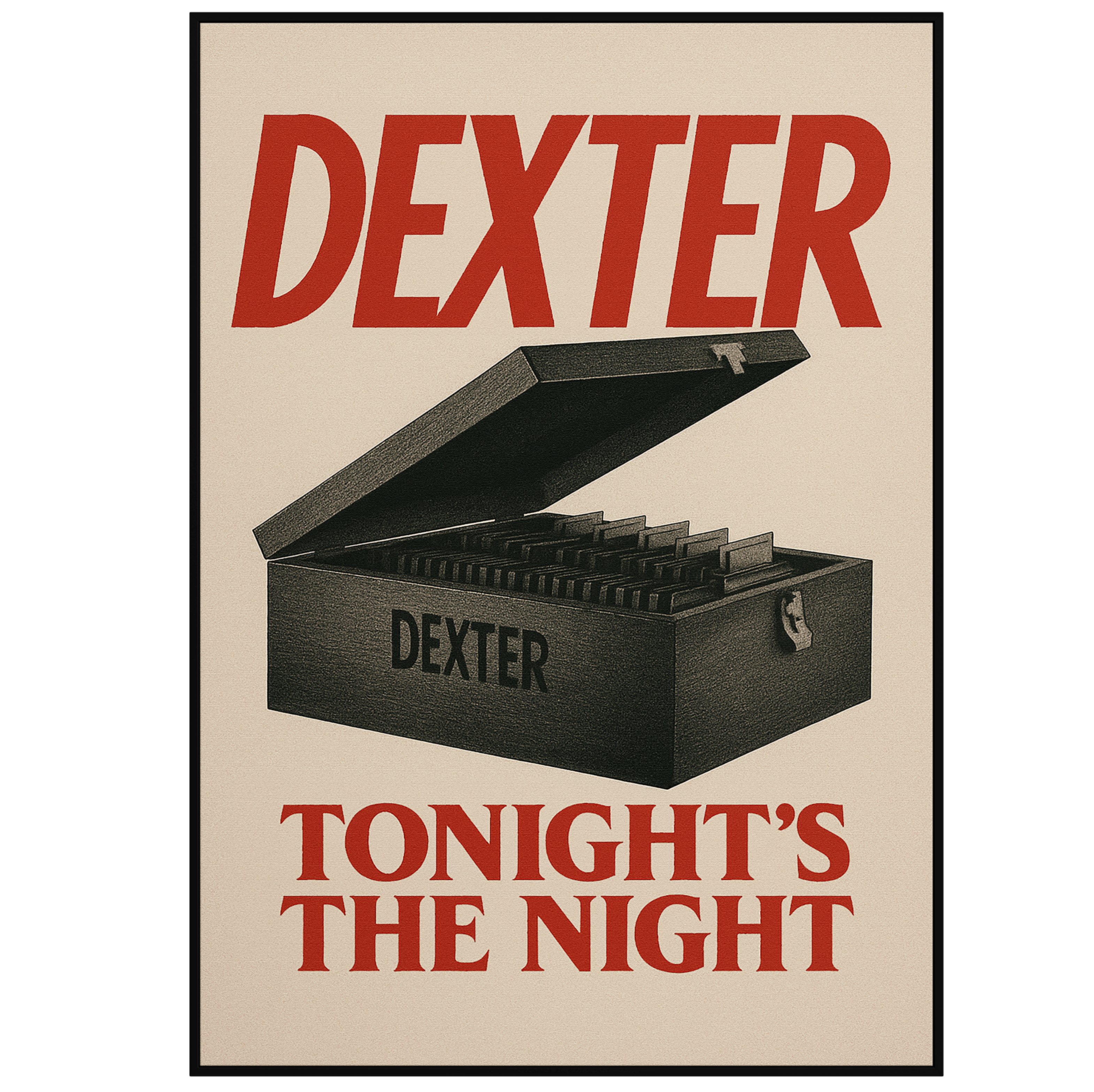 Plakat "Dexter - Box" - VisualVerses