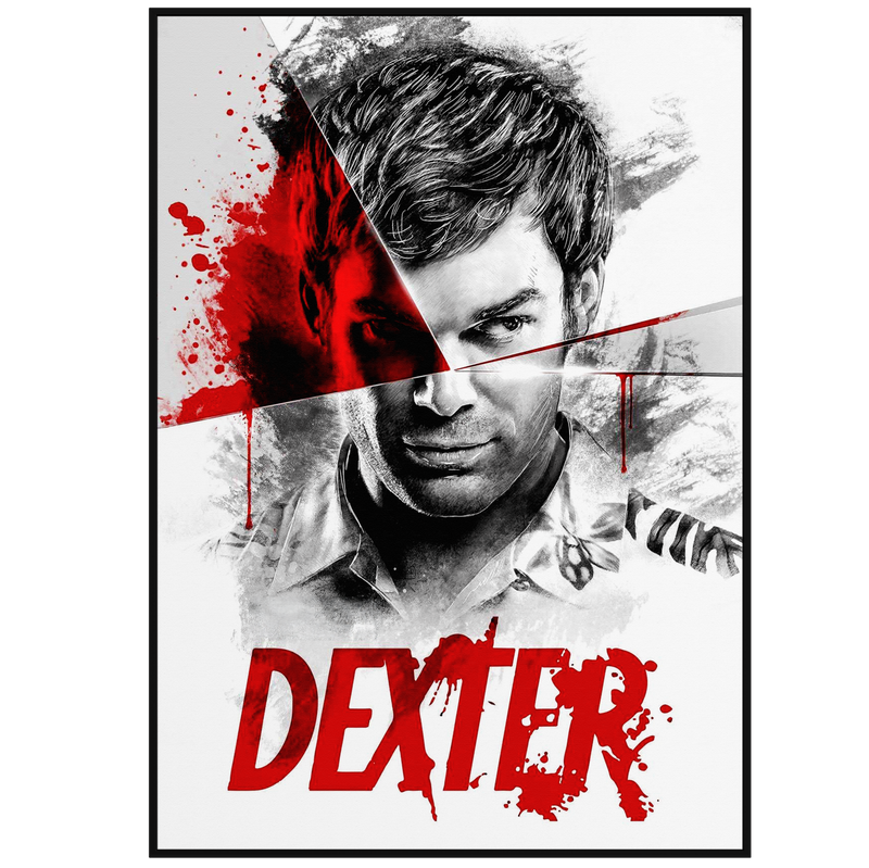 Plakat "Dexter - White N Red" - Preview foty - VisualVerses