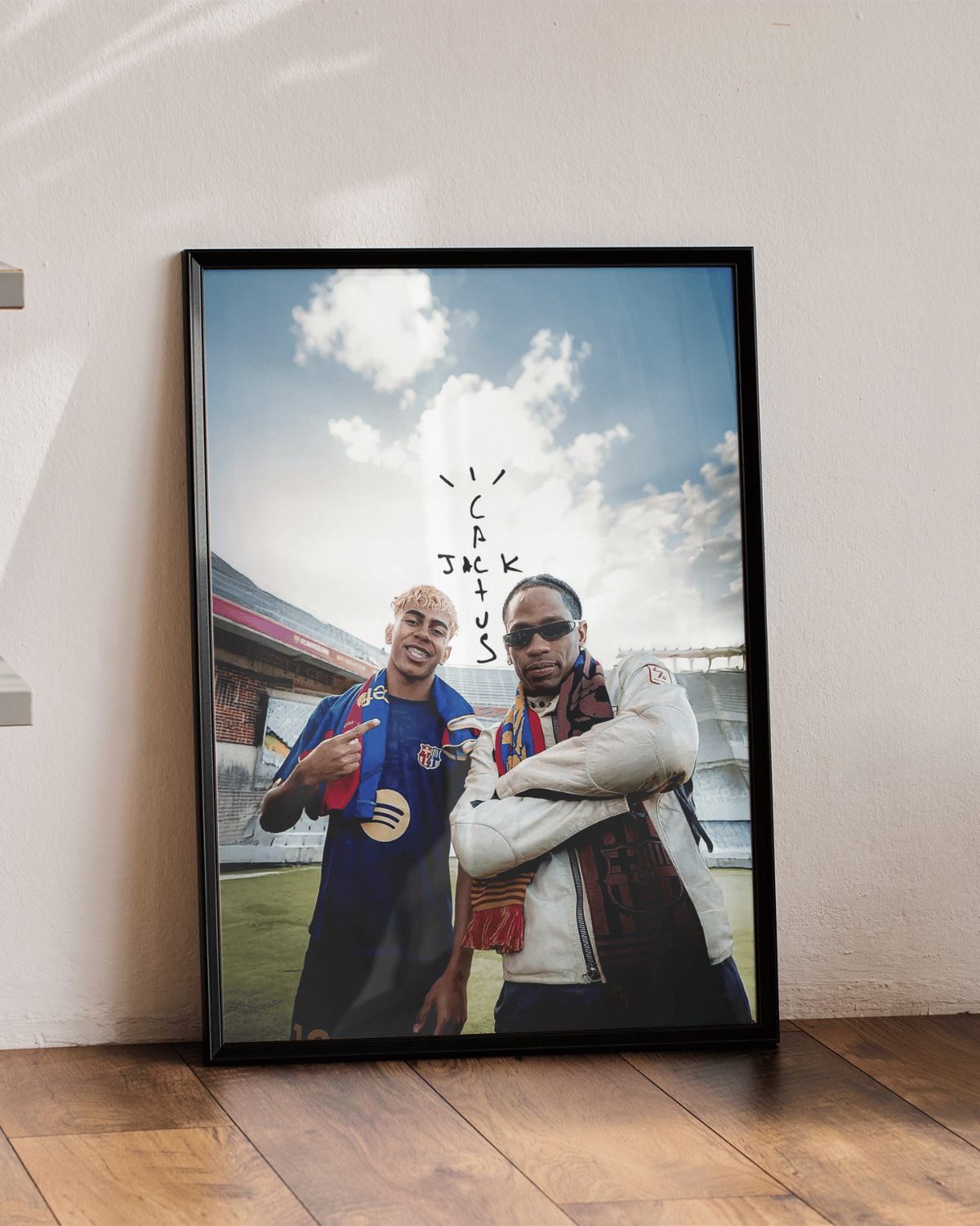 Plakat "Lamine Yamal X Travis Scott" - VisualVerses