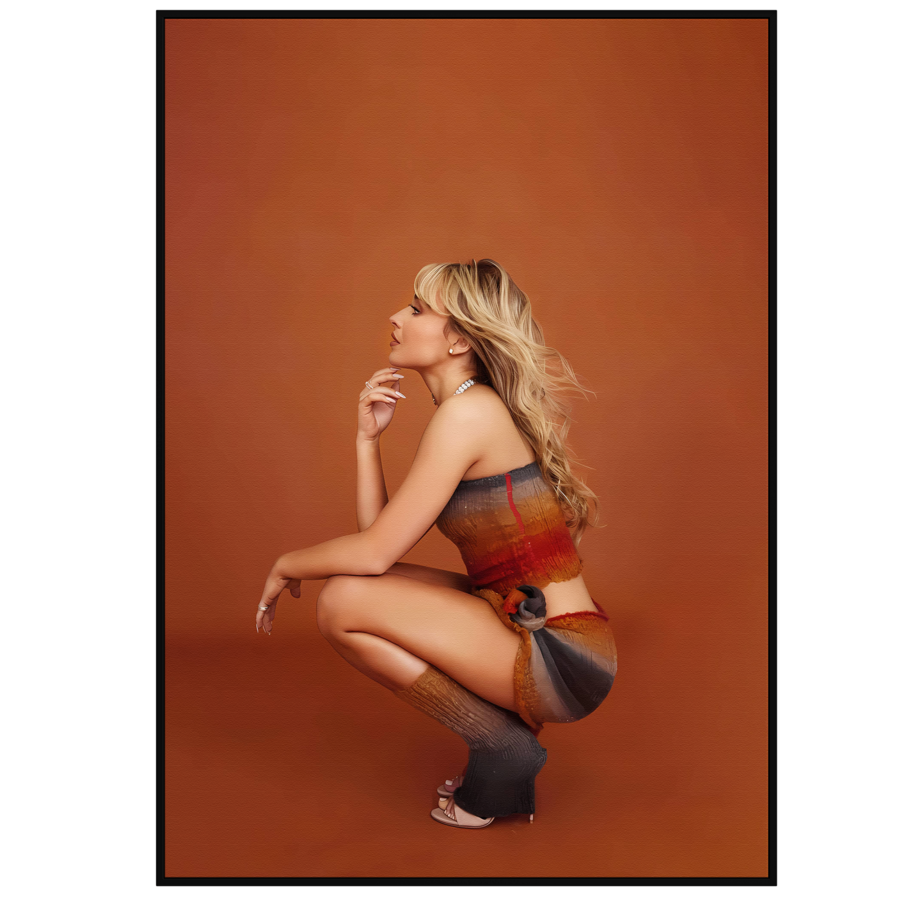 Plakat "Sabrina Carpenter - Side" - VisualVerses