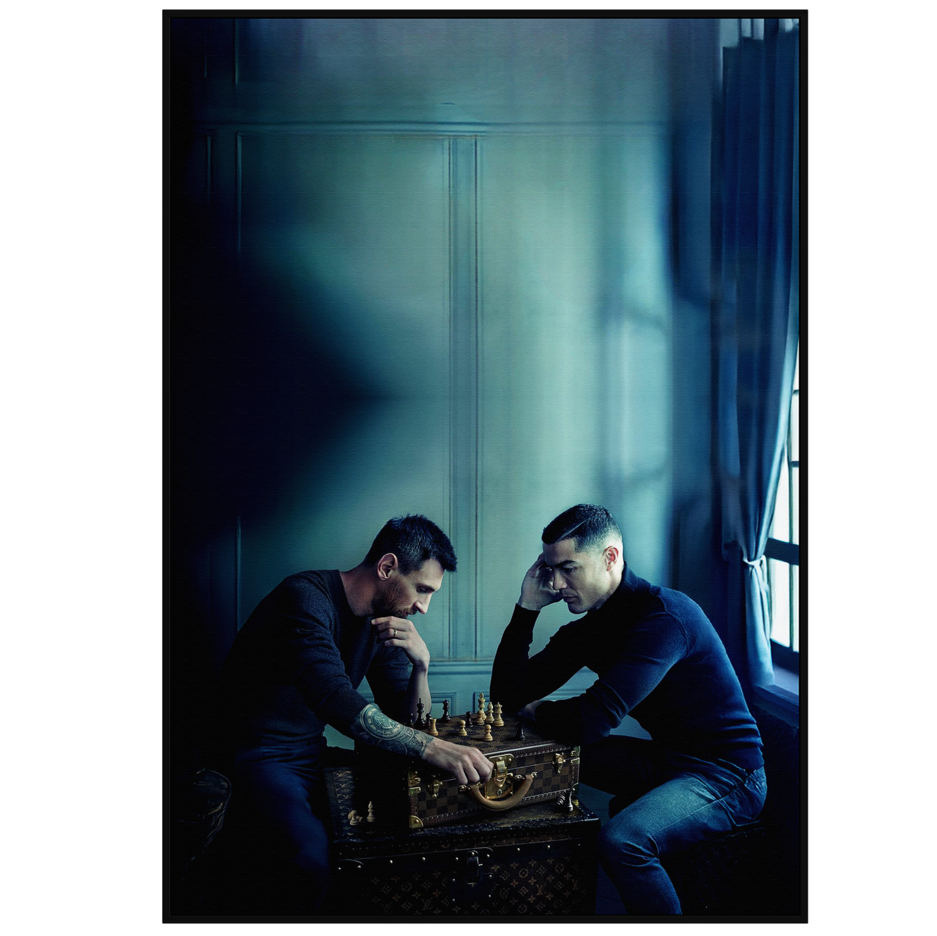 Plakat "Messi-Ronaldo" - VisualVerses