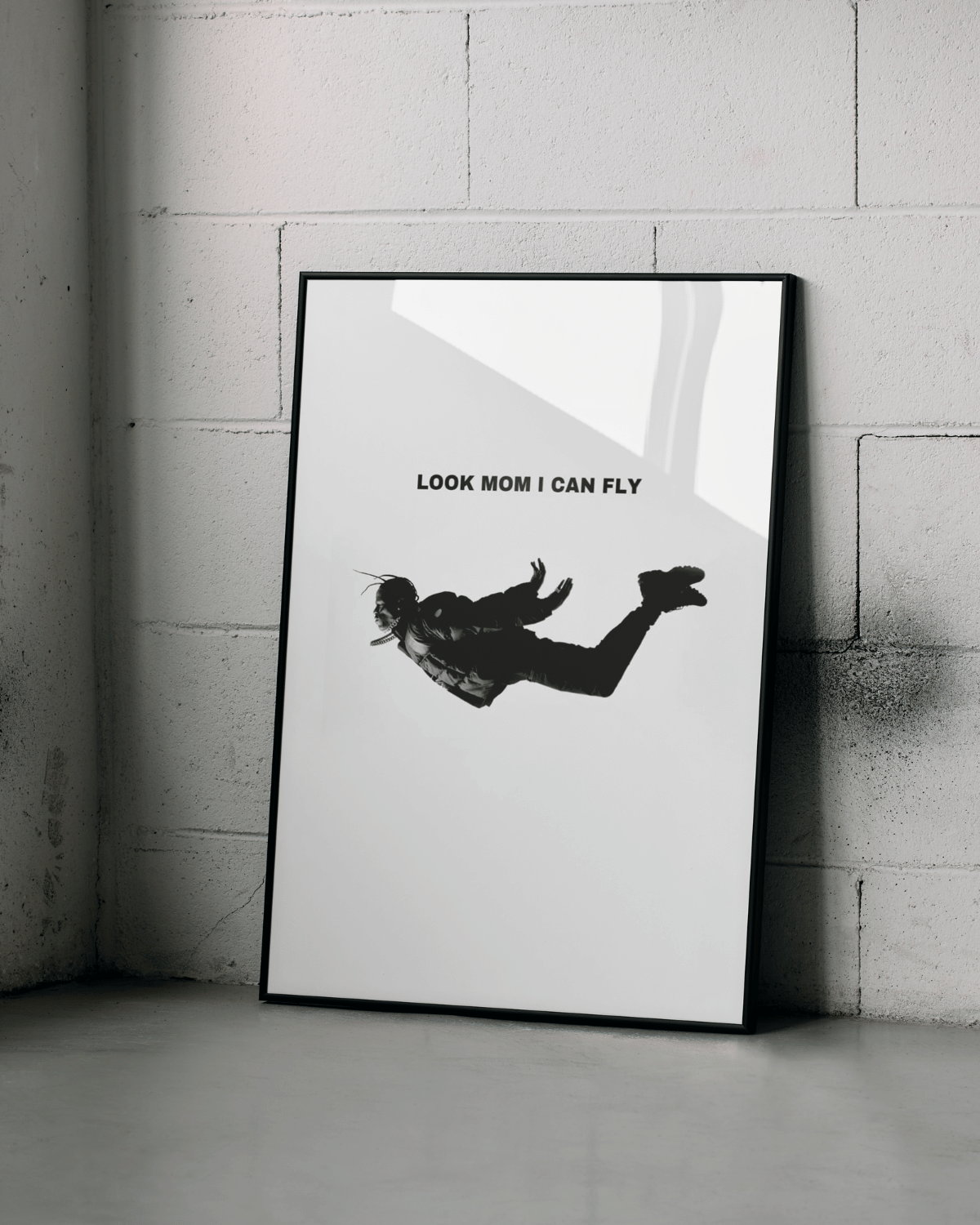 Plakat "Travis Scott - Fly" - VisualVerses