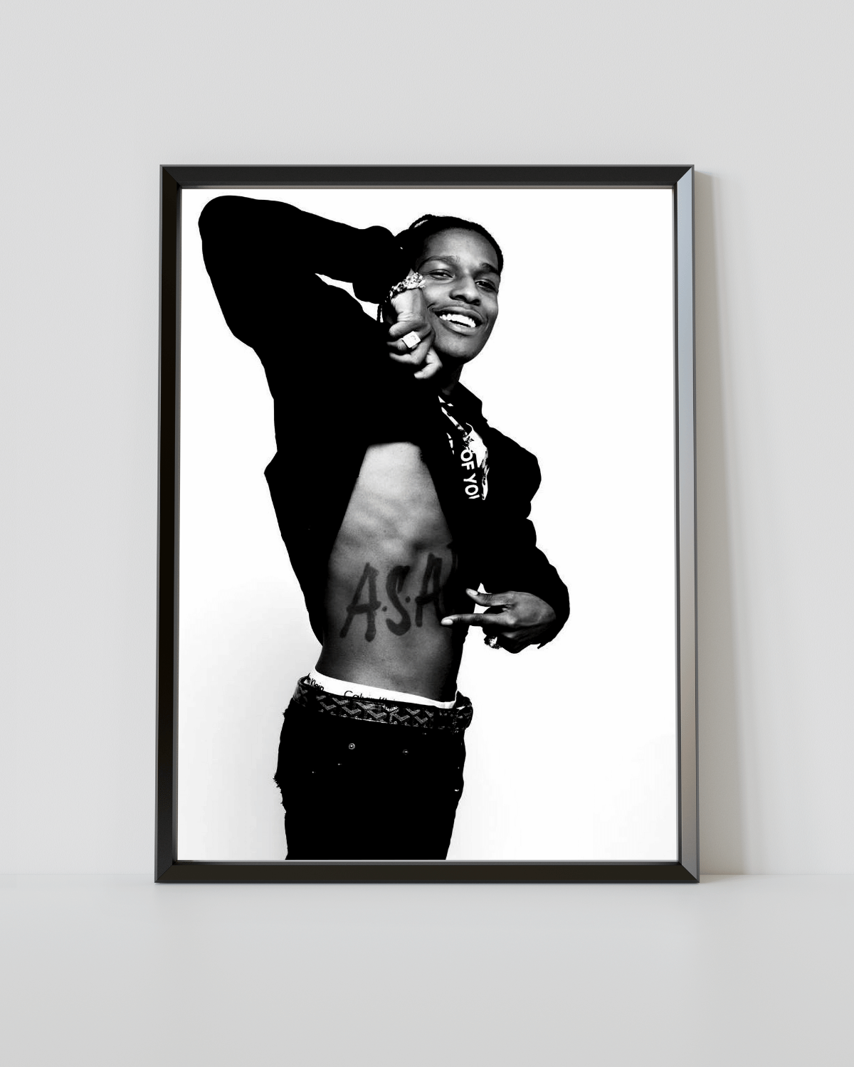 Plakat "ASAP Rocky - Tattoo" - VisualVerses