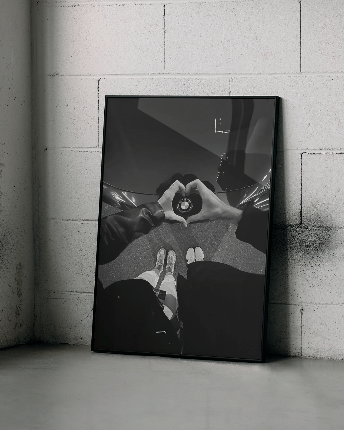 Plakat "BMW - Heart" - VisualVerses