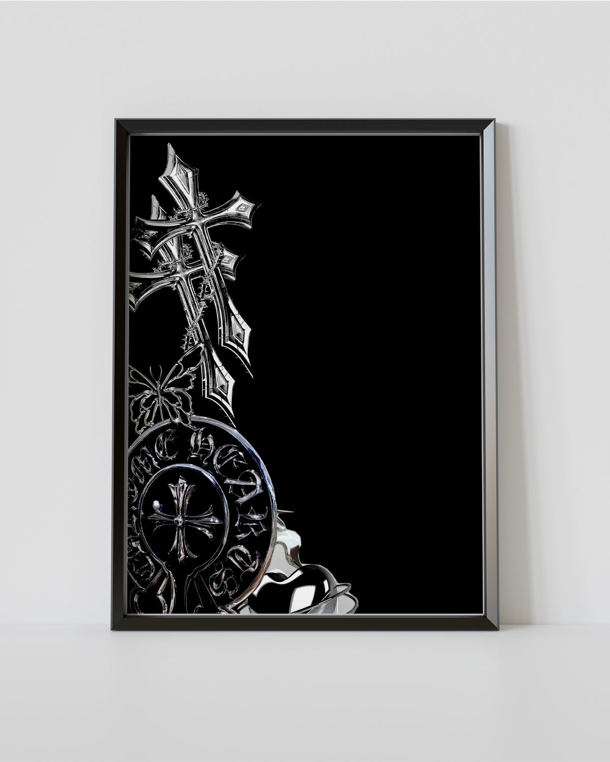 Plakat "Chrome Hearts - Chrome"
