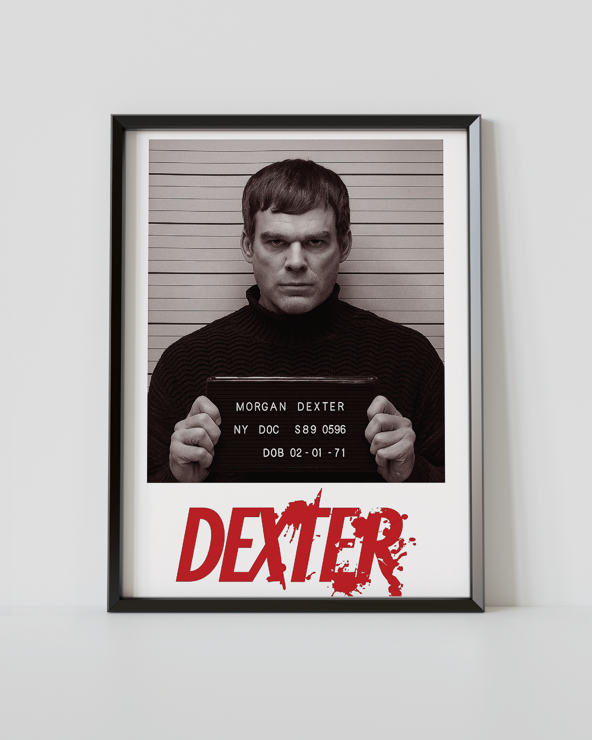Plakat "Dexter - Mug Shot" - VisualVerses