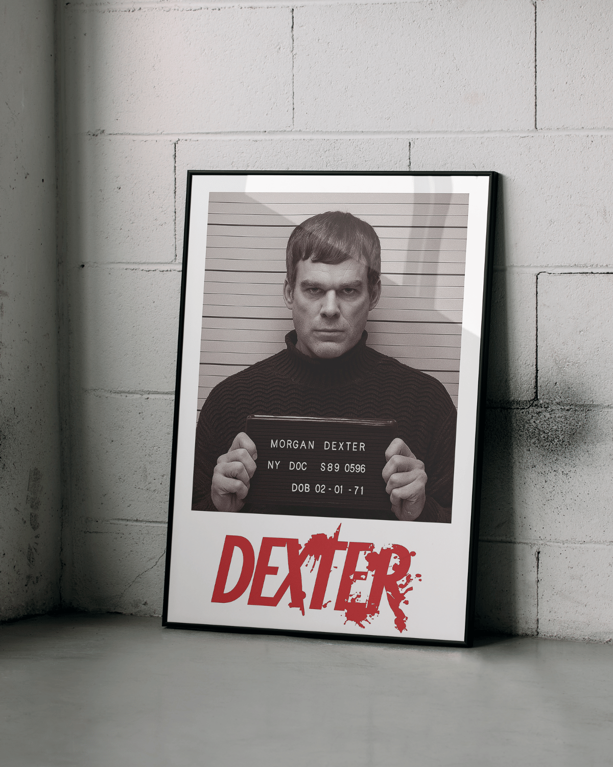 Plakat "Dexter - Mug Shot" - VisualVerses