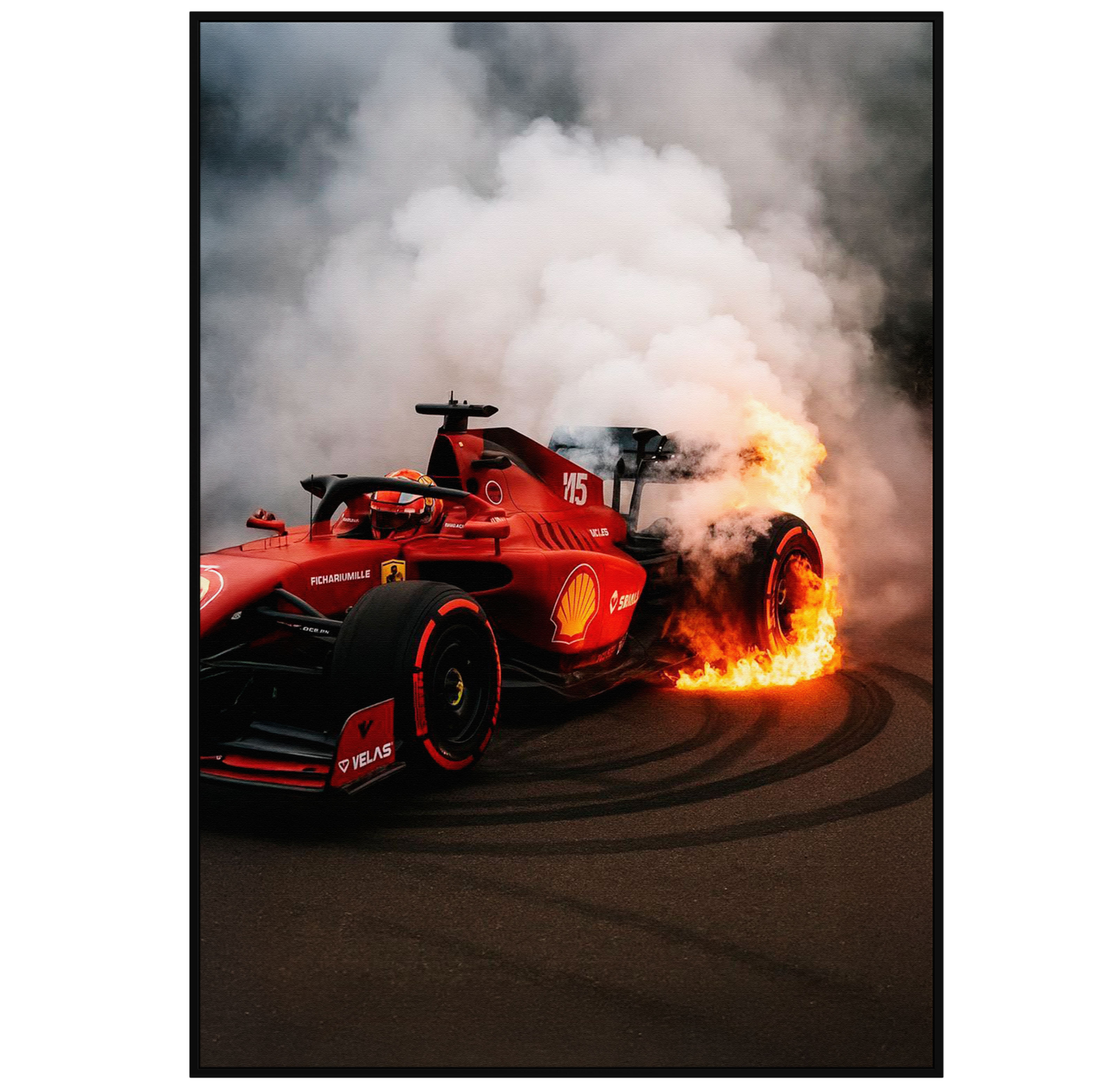 Plakat "Formula 1 - Fire"