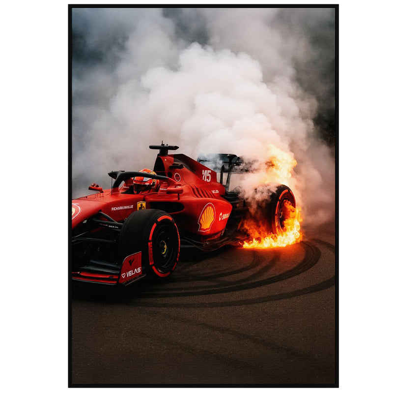 Plakat "Formula 1 - Fire"