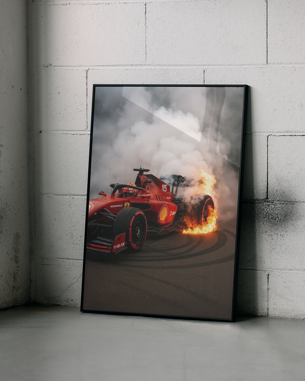 Plakat "Formula 1 - Fire"