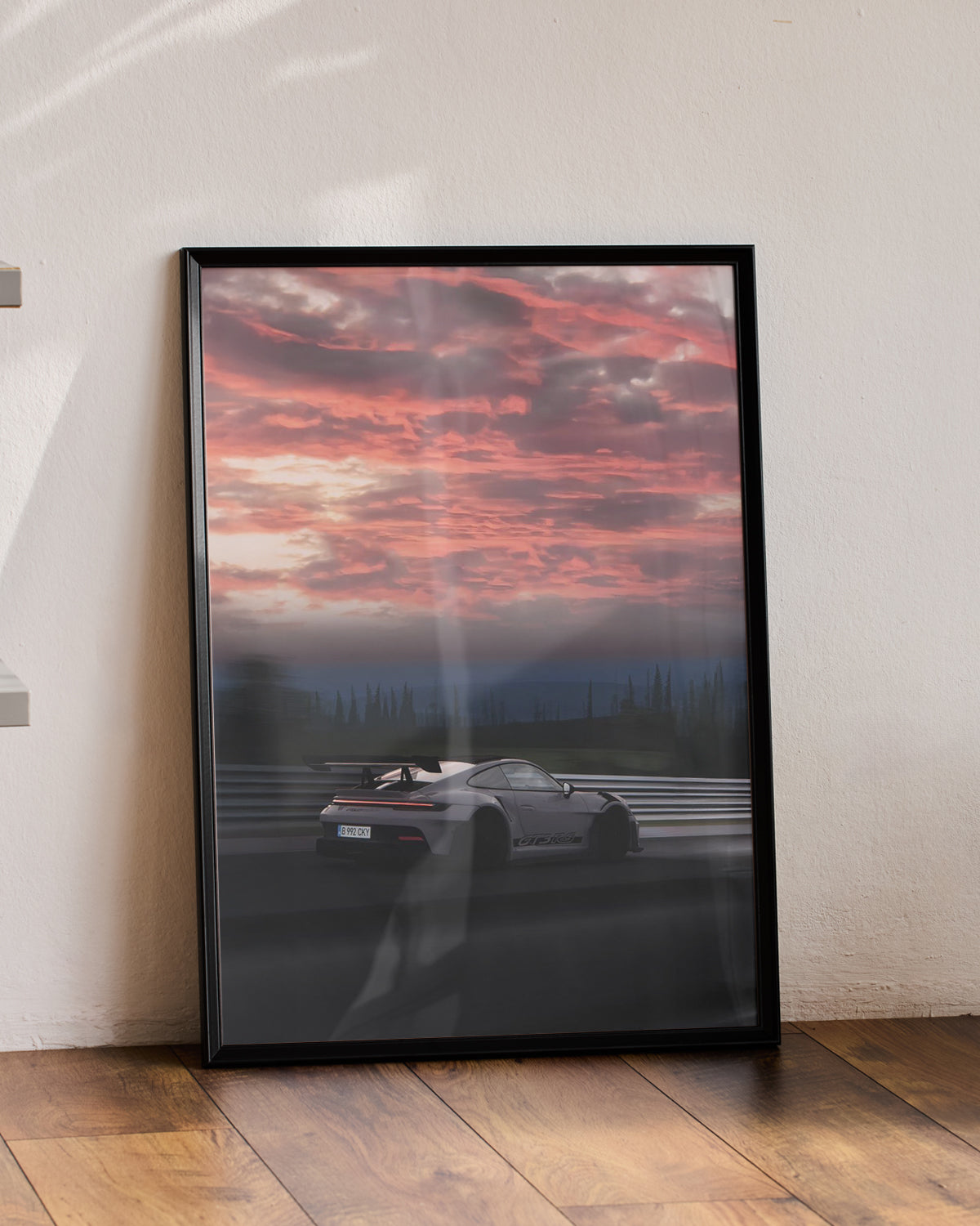 Plakat "Porsche GT3RS - Sunset"