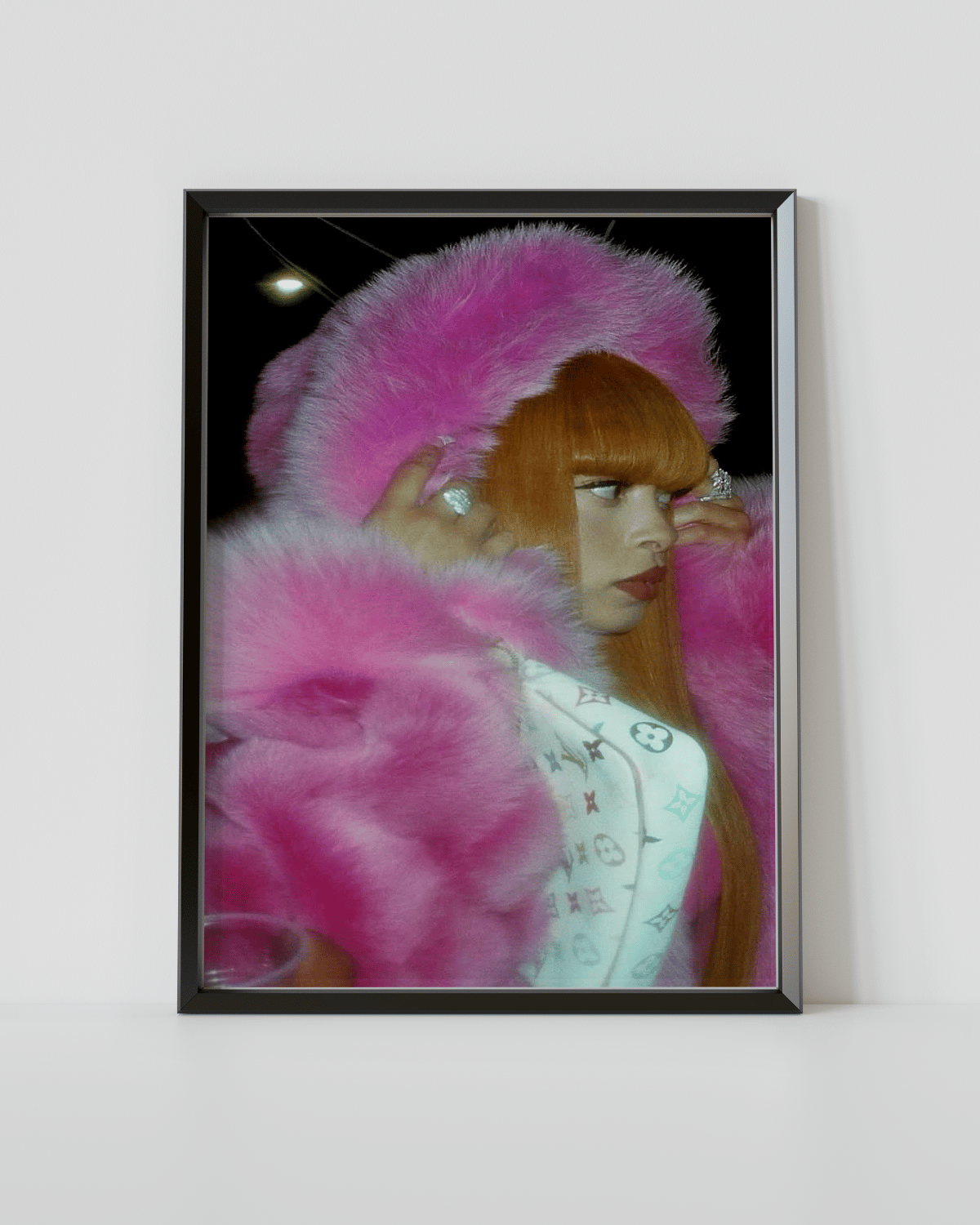 Plakat "Ice Spice - Pink" - VisualVerses