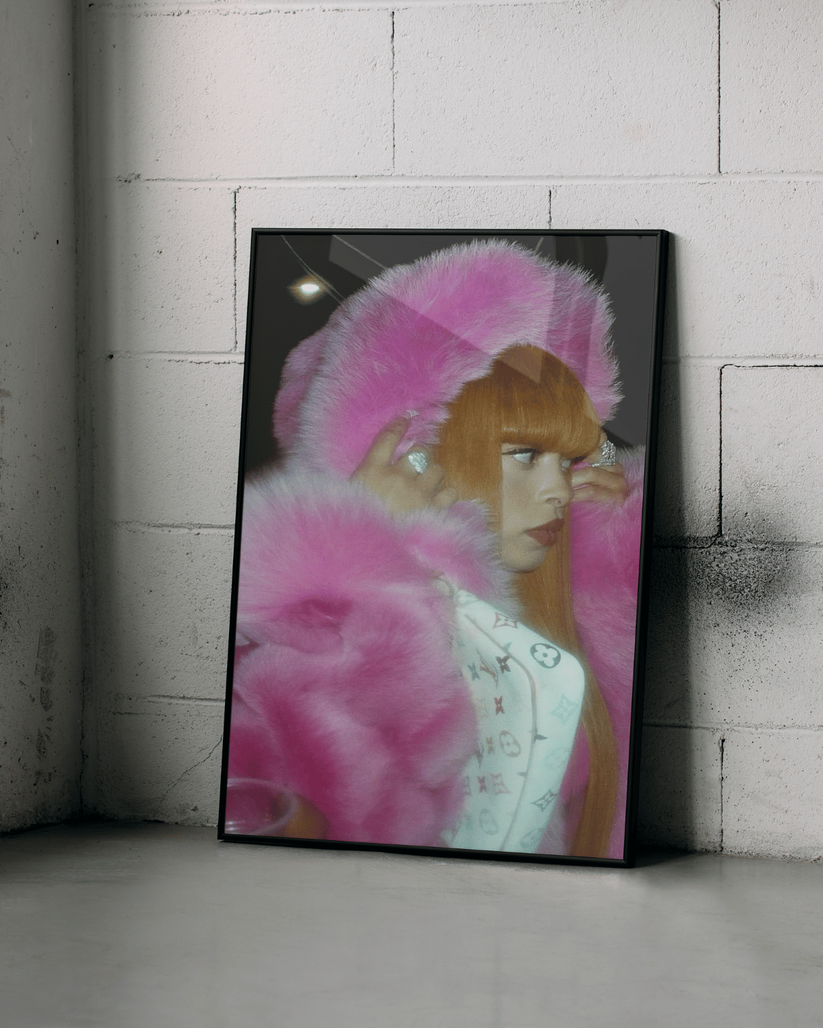 Plakat "Ice Spice - Pink" - VisualVerses