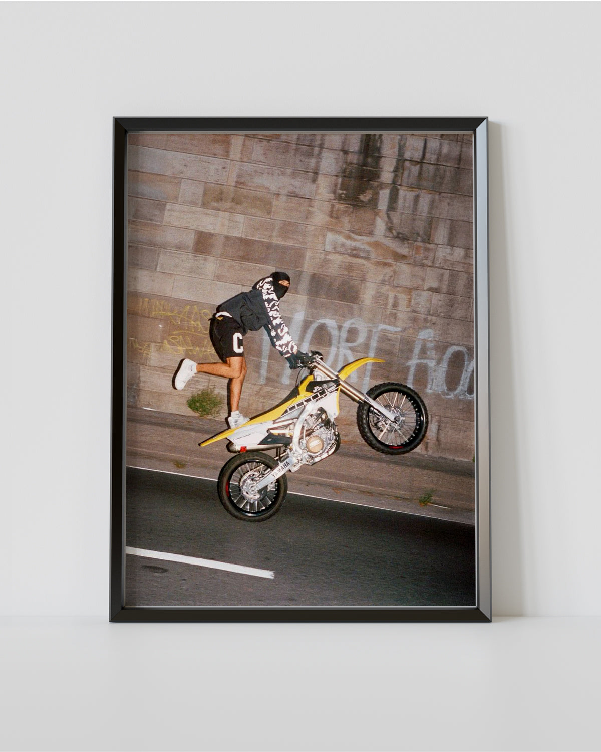 Plakat "Motocross - Wheelie"