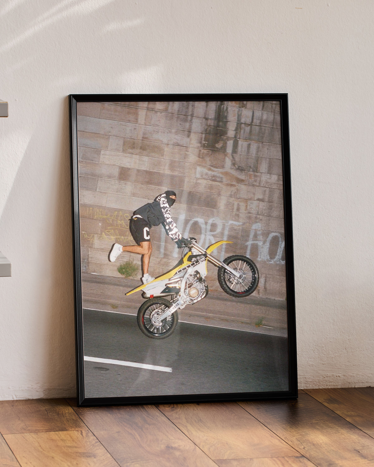 Plakat "Motocross - Wheelie"
