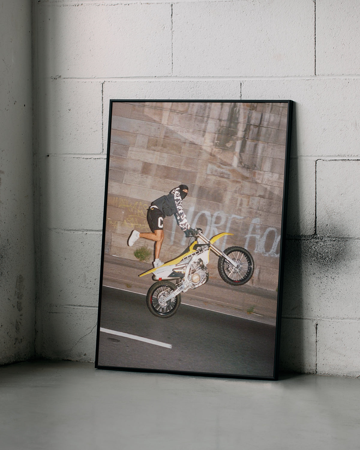 Plakat "Motocross - Wheelie"