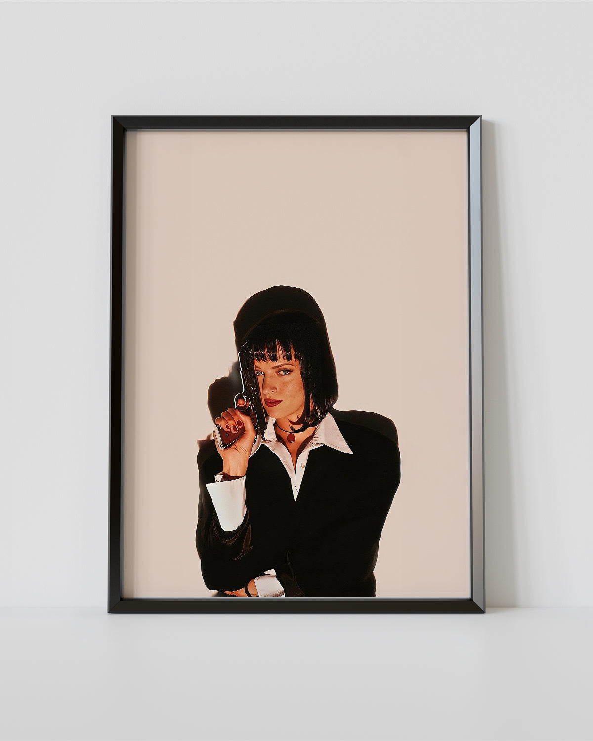 Plakat "Pulp Fiction -Mia Armed"