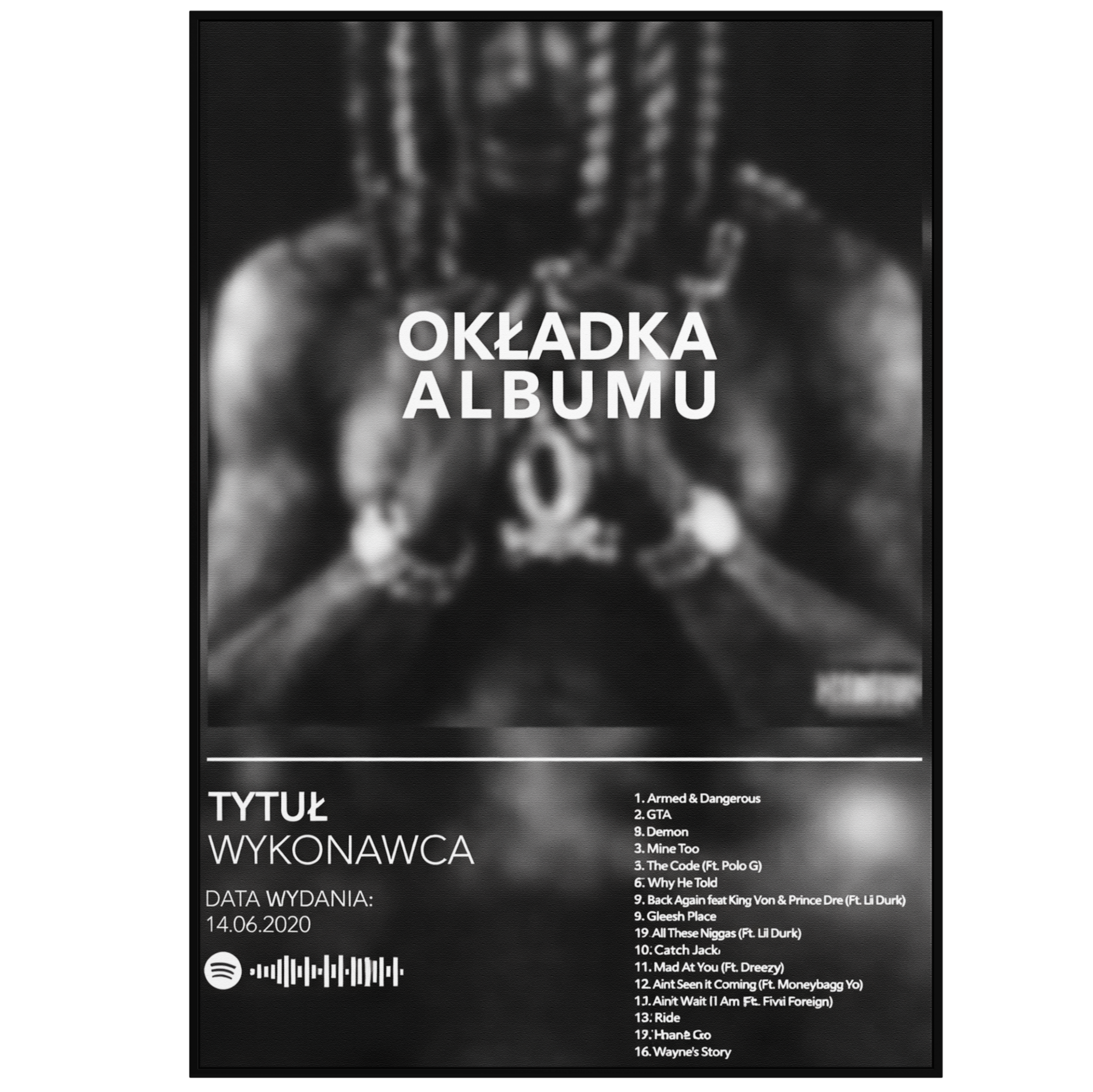 Plakat "Własny album" - VisualVerses