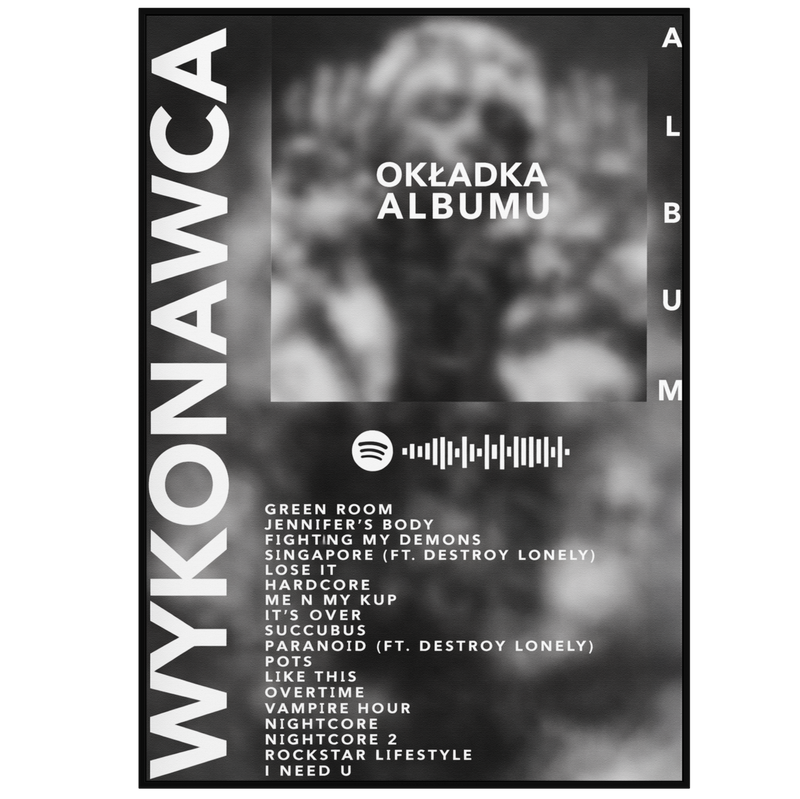 Plakat "Własny album Wer.2" - VisualVerses