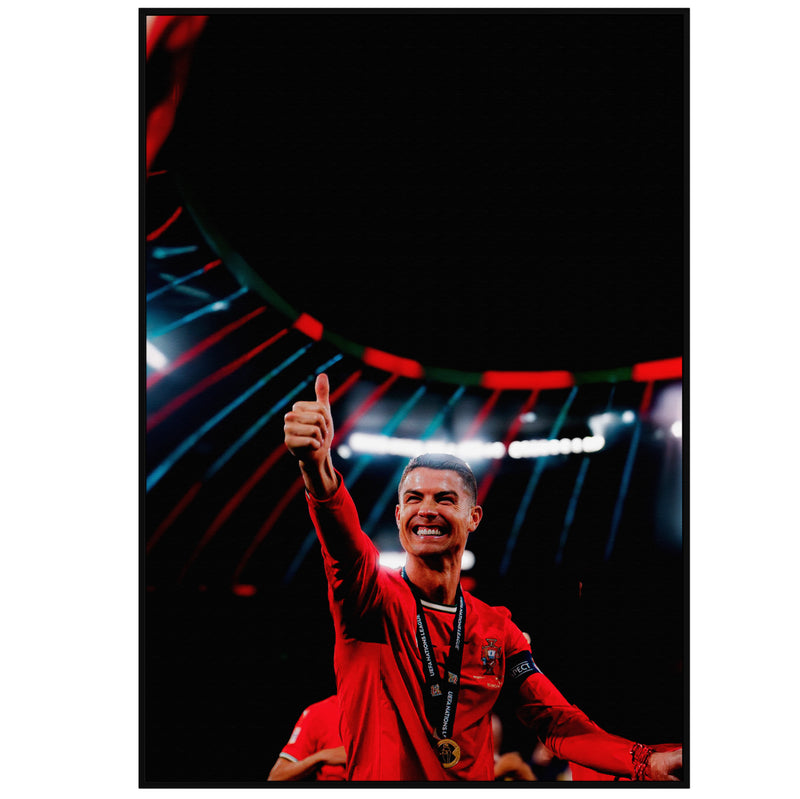 Plakat "Ronaldo - Smile"