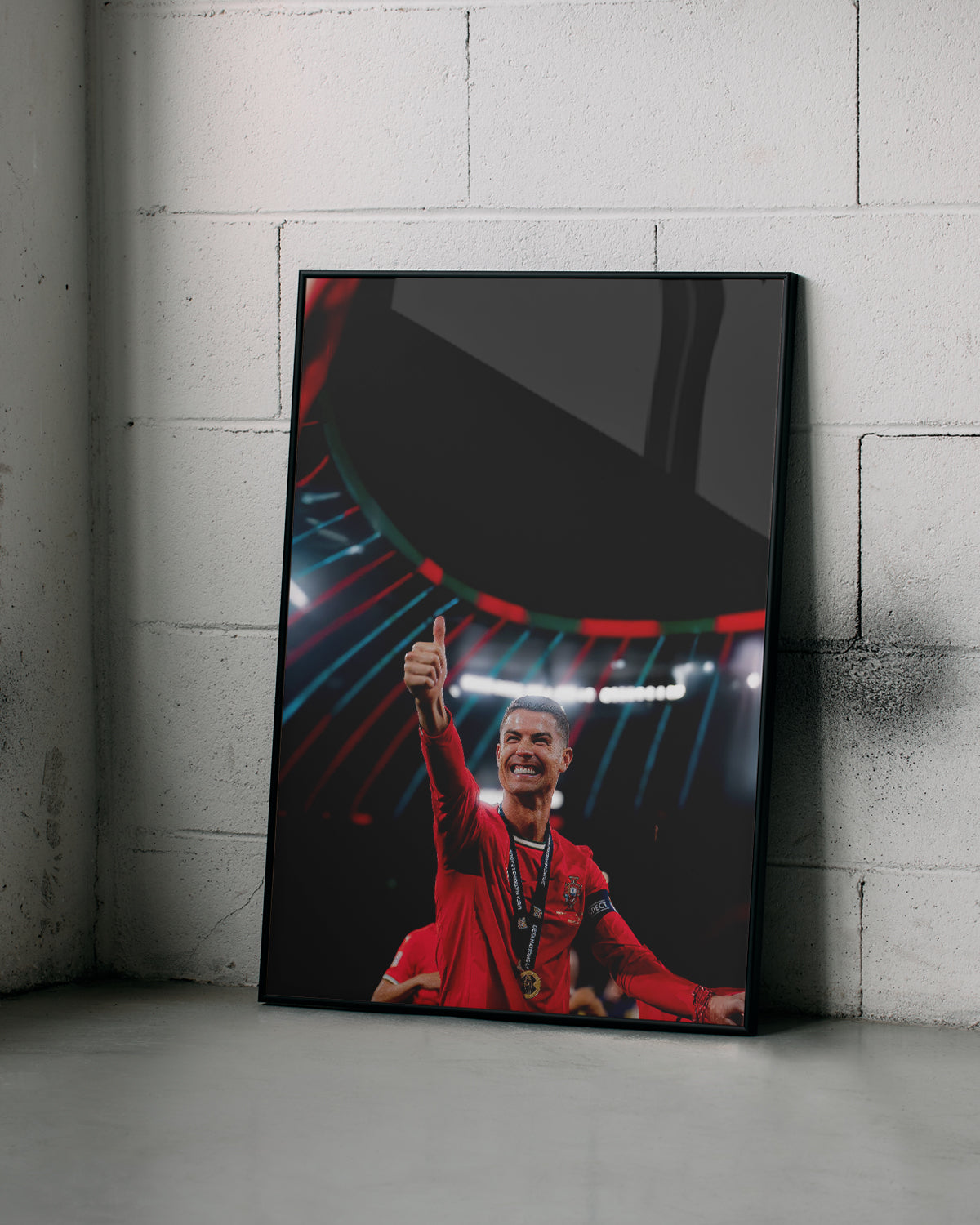 Plakat "Ronaldo - Smile"