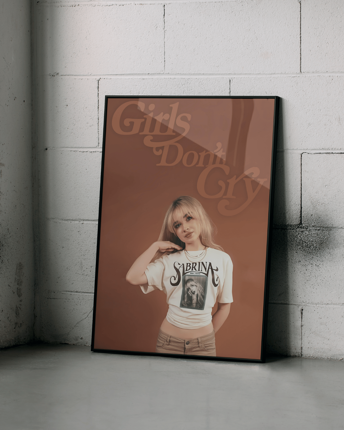 Plakat "Sabrina Carpenter - GDC" - VisualVerses