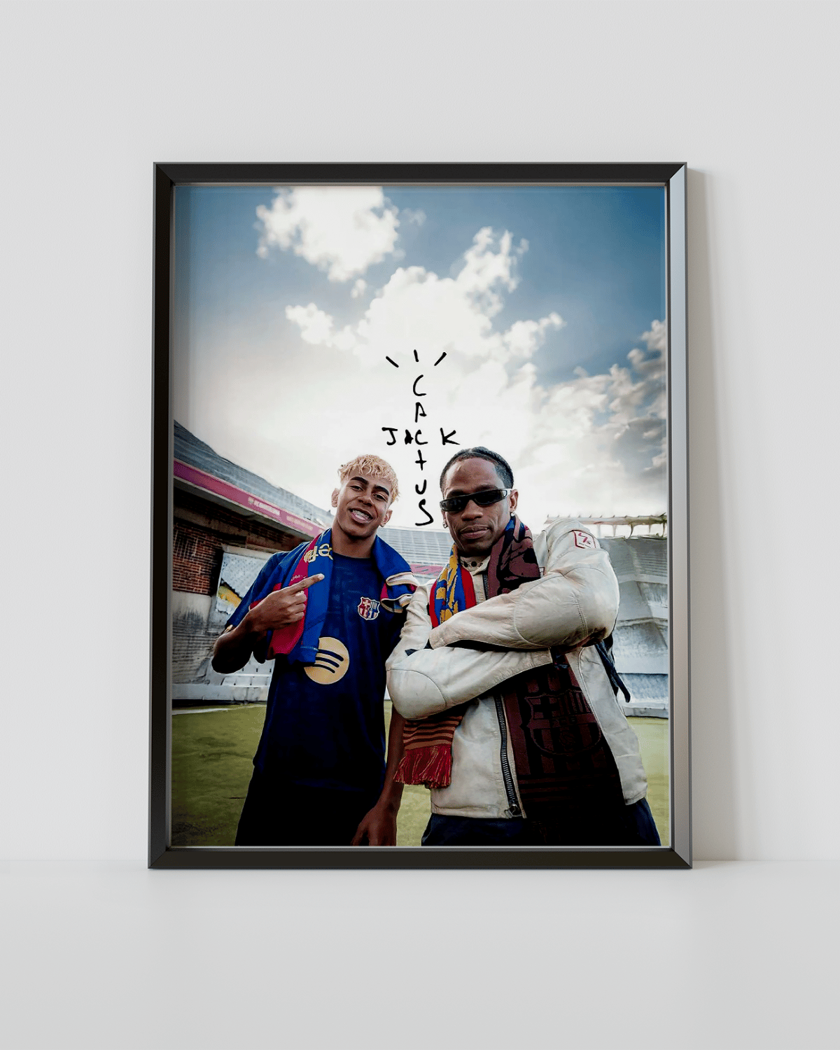 Plakat "Lamine Yamal X Travis Scott" - VisualVerses