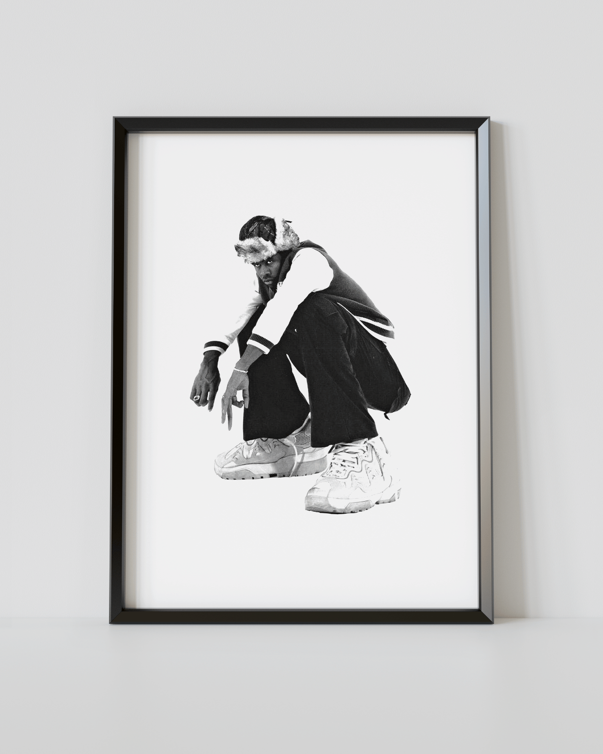 Plakat "Tyler The Creator - BW" - VisualVerses