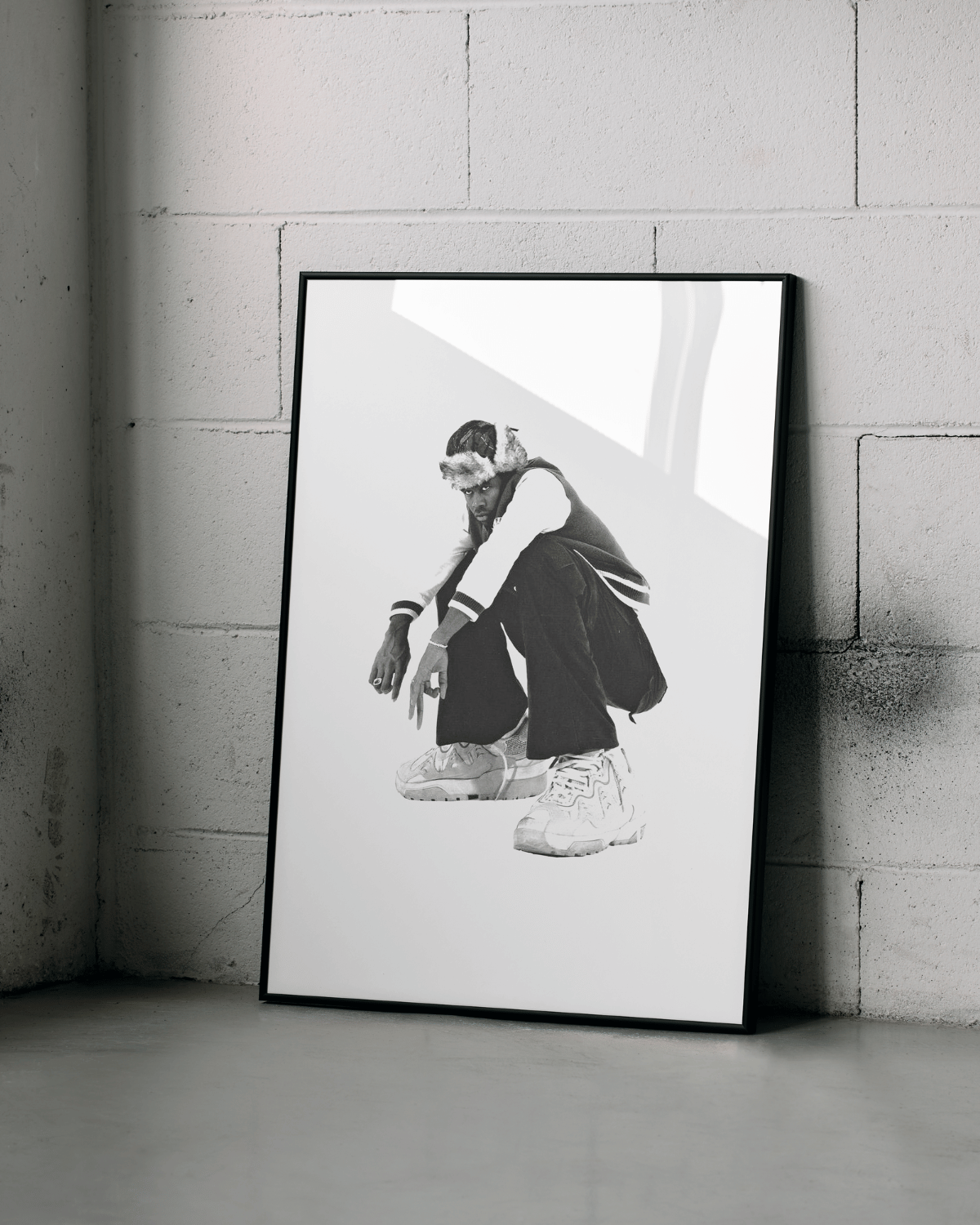 Plakat "Tyler The Creator - BW" - VisualVerses